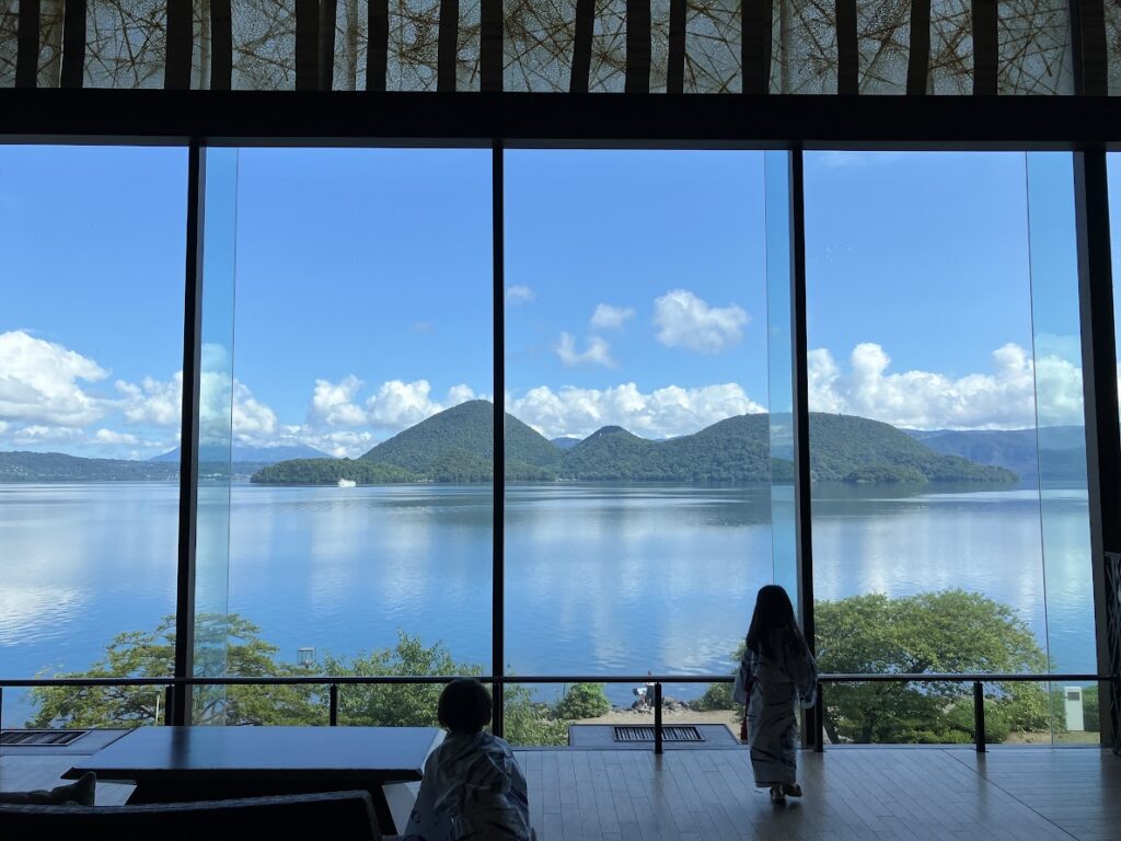 洞爺湖の綺麗な景色