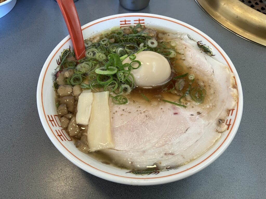 牛ちゃん尾道店の尾道ラーメン